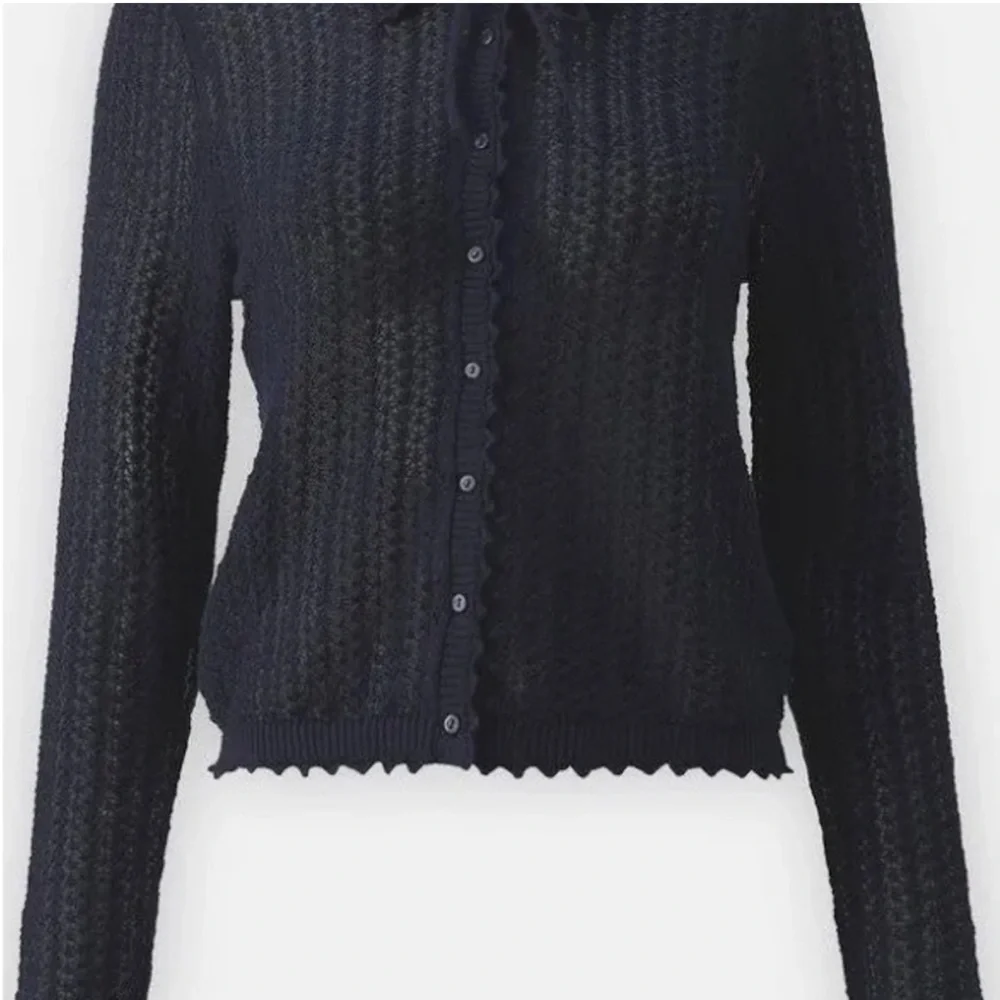 Gap x Doen Linen Blend Cardigan - Picture 4 of 4